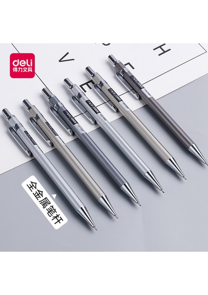 1 Adet Koyu Gri 0.5mm Deli Metal Mekanik Kurşun Kalem 0.5/0.7mm Profesyonel Boyama ve Yazma Için Yüksek Kaliteli Tam Lapices Okul Kırtasiye Tedarikçisi (Yurt Dışından) fırsatları