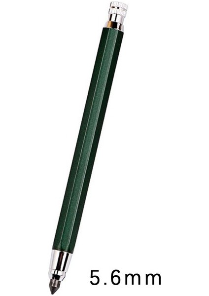Yeşil Yaratıcı 5.6mm Metal Mekanik Kurşun Kalem 4b 6b 8b Sanat Kroki Otomatik Kalem Okul Ofis Malzemeleri Öğrenciler Çizim Kırtasiye (Yurt Dışından)