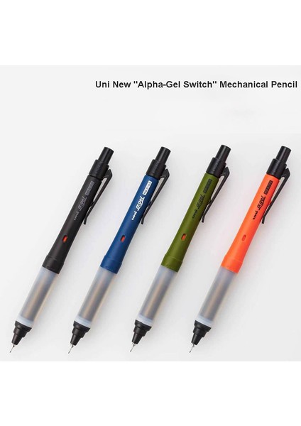 0.3mm 5 Paket Kurşun Japonya Uni Mekanik Kurşun Kalem 1009GG Lapices 0.3mm/0.5mm Alfa-Jel Anahtarı Tutun Kuru Toga Otomatik Kalemler Anti-Kırık Çekirdek (Yurt Dışından)