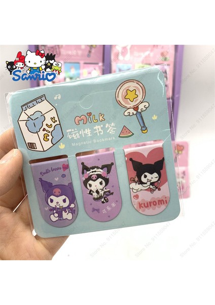 20 Takım Rastgele Sanrio Karikatür Büyük Kulaklı Köpek Melo Di Manyetik Kitap Ayracı Kulomi Çift Taraflı Yer Ayracı Buzdolabı Etiket Pacha Köpek Kitap Klibi (Yurt Dışından) modelleri