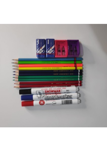 Kurşun Kalem Başlık Kalem Silgi Kalemtıraş Tahta Kalemi Seti modelleri