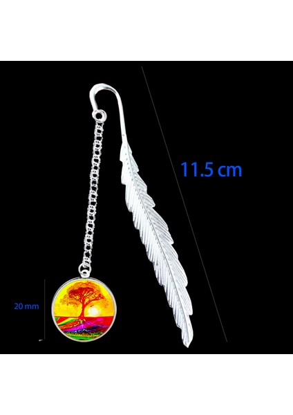 17 Hayat Ağacı Imi Inanç Inanç Kolye Kitap Ayracı Doğaüstü Bitki Bağlayıcı Endeksi Bölücü Okuma Kitabı Marque Sayfa Mate (Yurt Dışından)