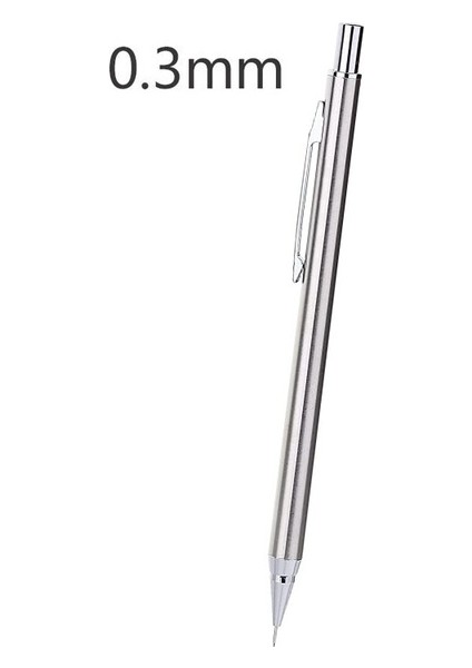 0.3mm 1 Adet Kalem 0.3 0.5 0.7 0.9mm Hb Mekanik Kurşun Kalem Seti Tam Metal Sanat Çizim Kroki Yazma Otomatik Kalem Siyah Talepleri Yedekler (Yurt Dışından)
