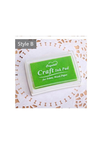 B Mr Kağıt 15 Renk Inkpad El Yapımı Dıy Zanaat Yağ Bazlı Mürekkep Pedi Kumaş Ahşap Kağıt Scrapbooking Mürekkep Pedi Parmak Boyama (Yurt Dışından)