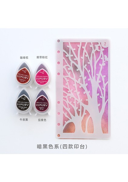 Set 1 1 Adet Su Damlası Mürekkep Pedi Dıy Fotoğraf Albümü Dekorasyon Zanaat Scrapbooking Mürekkep Pedi Pullar (Yurt Dışından)