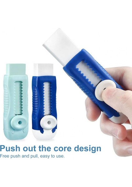 Yeşil Kalem Silgisi Faydalı Emek Tasarrufu Sağlayan Kırılmaz Zarar Vermeyen Kağıt Itme-Çekme Kauçuk Okul Malzemeleri Silgi Öğrenci Silgisi (Yurt Dışından) fiyatları