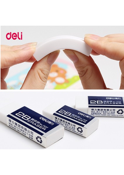 2b 7537-5 Adet Deli 5/8 Adet Silgi Kırtasiye Yumuşak Kauçuk Ofis Okul Düzeltme Malzemeleri Çocuklar Için Silgi Temizle Silgi Kalem Seti Hediye 2b 4b (Yurt Dışından)