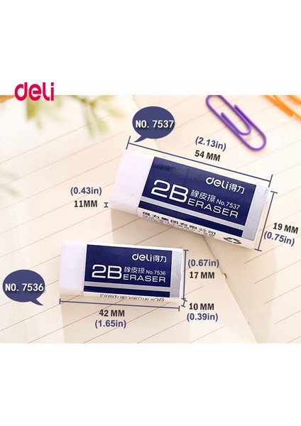 2b 7537-5 Adet Deli 5/8 Adet Silgi Kırtasiye Yumuşak Kauçuk Ofis Okul Düzeltme Malzemeleri Çocuklar Için Silgi Temizle Silgi Kalem Seti Hediye 2b 4b (Yurt Dışından)