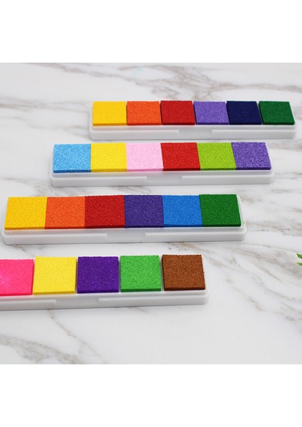 Renk 1 1 Adet Degrade Renkler Inkpads Scrapbooking Mürekkep Pedi Damga Mürekkep Pedi El Sanatları Renkli Mürekkep Pedi Pullar Çocuklar Için Damga Dıy Sanat (Yurt Dışından) fırsatları