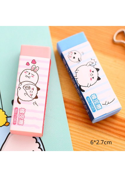 Rastgele 1 Adet 1 Adet Kawaii Silgi Kauçuk Silgi Okul Ofis Tedarik Öğrenci Kırtasiye Öğrenmek Düzeltme Aracı Sevimli Silgi Kırtasiye Hediye (Yurt Dışından)