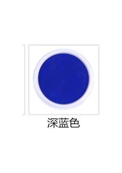 E Yuvarlak 6 Renk Mürekkep Pedi Damga Toksik Olmayan Güvenli Diy Parmak Boyama Zanaat Çocuk Çizim Interaktif Hayal El Izi Pigment Mürekkepleri (Yurt Dışından)