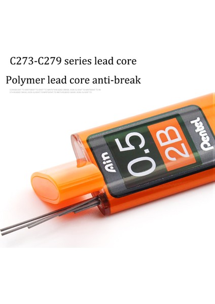 0.5mm 2h 1 Kutu Japonya Pentel Kalem Kurşun C275 Steın Süper Sert Anti-Break Çekirdek 0.2/0.3/0.5/0.7/0.9mm Mekanik Kurşun Kalem Kurşun A Kırtasiye (Yurt Dışından)