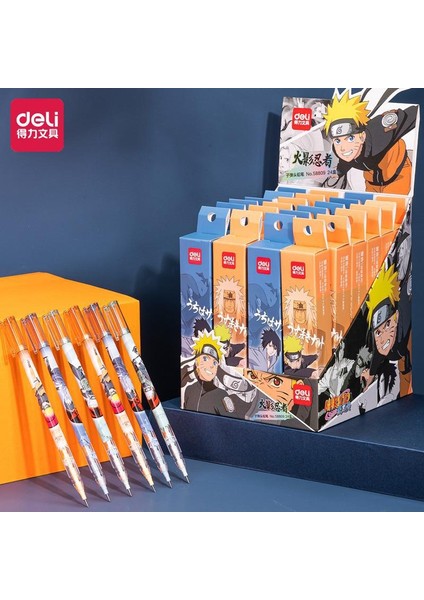 Sasuke Deli Sevimli Mekanik Kurşun Kalemler Okul Öğrenci Naruto Çıkarılabilir Çok Fonksiyonlu Kalem Kawaii Okul Malzemeleri Japon Kırtasiye (Yurt Dışından) modelleri