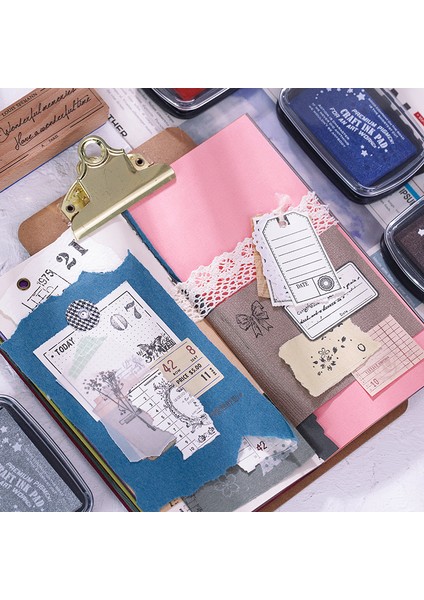 Bir Coo Not Mürekkep Pedi Yağ Planlayıcısı Scrapbooking Silikon Damga Dıy Günlüğü Tebrik Kartı Ahşap Kağıt Zanaat Hediye (Yurt Dışından) indirimleri
