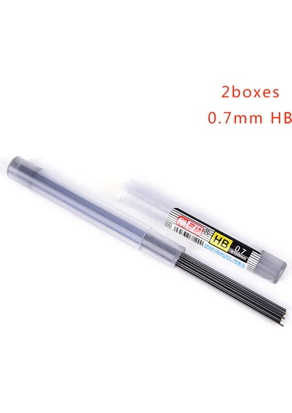 0.7mm Hb 2 Kutu 1 Kutu-3 Kutu 0.7mm/0.5mm Renkli Mekanik Kurşun Kalem Dolum Kurşun Silinebilir Öğrenci Kırtasiye Malzemeleri Sanat Kroki Çizim Malzemeleri (Yurt Dışından)