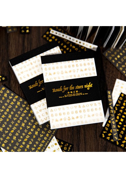 C Yoofun 32 Adet/paket Altın Parlayan Küçük Yıldız Işıltılı Pırıltı Güzel Mini Sembol Çıkartmalar Dergisi Scrapbooking Kart Dıy (Yurt Dışından) fırsatları