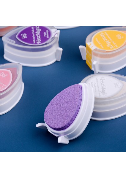 1 Adet Gd-54 1 Adet Japon Tsukıneko Versamagic Inkpad Gd Su Çok Yüzeyli Tebeşir Mürekkep Karalama Defteri Dekorasyon Jounral Lastik Damga Dıy Araçları (Yurt Dışından)