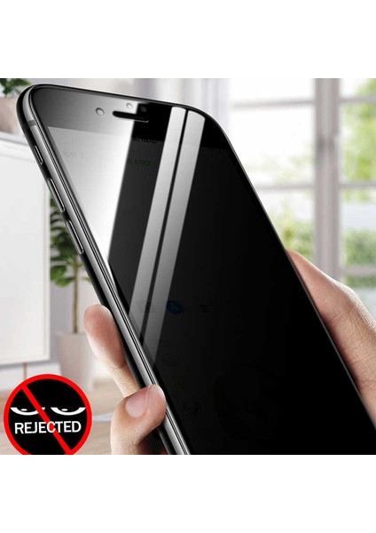 Apple iPhone 7 Plus Hayalet Ekran Koruyucu Tam Kaplayan Kavisli Tasarım (Z-Kor-Privacy)
