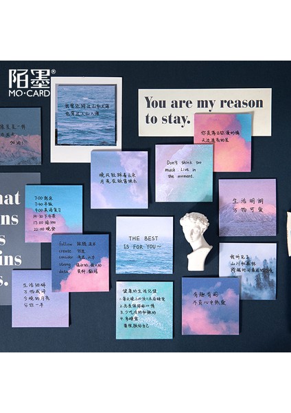 N 60 Yaprak/paket Yıldız Ay Orman Tema Sevimli Bloknot Çıkartmalar Çıkartması Yapışkan Notlar Scrapbooking Diy Kawaii Not Defteri Günlüğü (Yurt Dışından) indirimleri