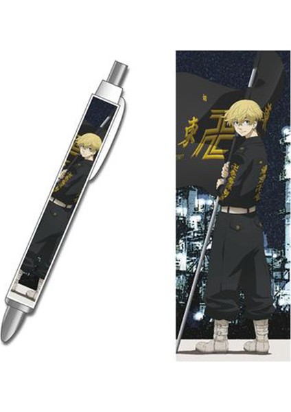 Stil 4 Anime Tokyo Revengers Sano Manjirou Mitsuya Takashi Matsuno Chifuyu 0.5mm Mekanik Kurşun Kalem Otomatik Kalem Çocuklar Kırtasiye Hediye (Yurt Dışından) modelleri