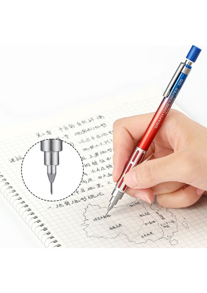 Siyah Pentel GRAPH1000 Çizim Otomatik Kalem PG1005 Degrade Renk Sınırlı 0.5mm Öğrenci Metal Düşük Merkezi Yerçekimi Boyama Kroki (Yurt Dışından) indirimleri