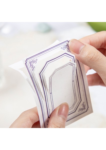 B Yoofun 30 Sayfa/kitap Retro Malzeme Kağıt Not Serisi Biletler Not Kağıdı Notlar Not Defteri Günlük Kırtasiye Pullar Scrapbooking (Yurt Dışından)