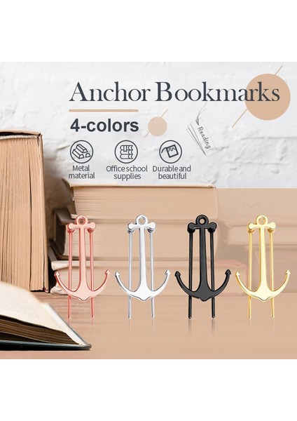 Gül Altın Metal Çapa Imi Yaratıcı Sayfa Tutucu Klip Öğrenciler Için Kitap Okuma Mezuniyet Hediyeleri Okul Kırtasiye Ofis Malzemeleri (Yurt Dışından) fiyatları