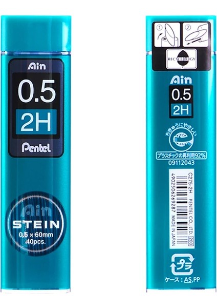 0.5mm 4b Pentel Kurşun Çekirdek C275 Son Derece Ince Mekanik Kurşun Kalem Çekirdek Hb 2b Siyah Reçine Kalem Kurşun Steın 0.3 0.5 0.7 0.9mm Kırtasiye (Yurt Dışından)