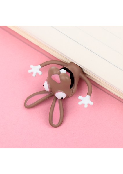 Fare Moda 3D Stereo Karikatür Işaretleyici Hayvan Imleri Sevimli Kedi Pvc Malzeme Komik Öğrenci Okul Kırtasiye Çocuk Hediye Kitap Ayracı (Yurt Dışından) indirimleri