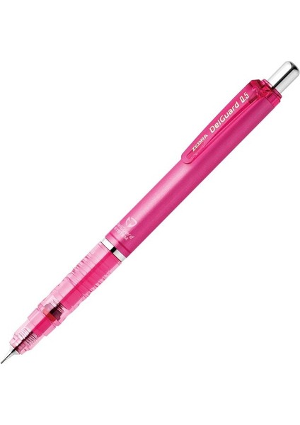 Pembe 0.5mm 1 Adet Zebra Delguard 0.5mm Kurşun Mekanik Kurşun Kalem, Siyah Mavi Pembe Gövde (P-MA85-BK) Kırılmaz Anime Kalemler Sevimli Okul Malzemeleri (Yurt Dışından)