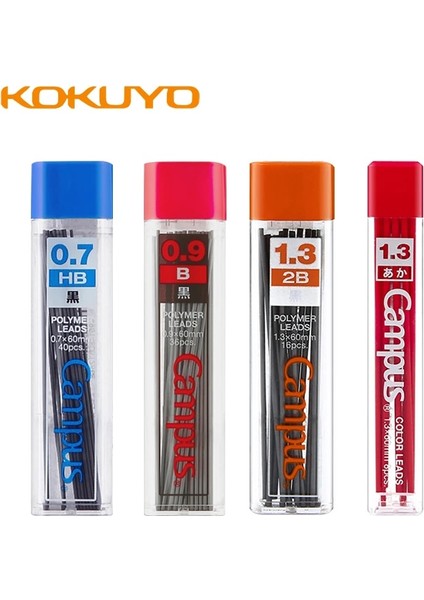 1.3mm 2b Kokuyo Otomatik Kurşun Kalem Kampüs Hb/b/2b Kırılması Kolay Değil Kurşun Pürüzsüz ve Hassas 0.7/0.9/1.3mm Öğrenci Kırtasiye (Yurt Dışından) fiyatları