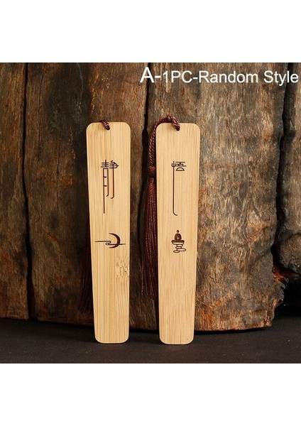 Şık Bir Hatıra Kırtasiye Öğrencileri Hediye Çin Tarzı Ofis Kitap Klasörü Ahşap Imi Kitap Klibi Sayfalandırma Işareti (Yurt Dışından)