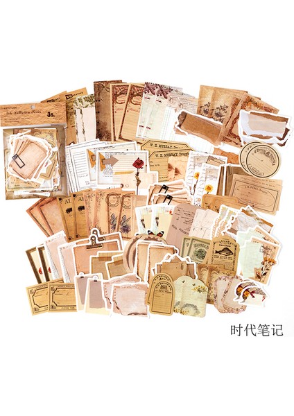 Stil 6 100 Adet Vintage Ingilizce Etiketler Antika Notlar Koleksiyonu Malzeme Kağıt Dekoratif Scrapbooking Günlüğü Albümü Etikel Dergisi Planlayıcısı (Yurt Dışından)