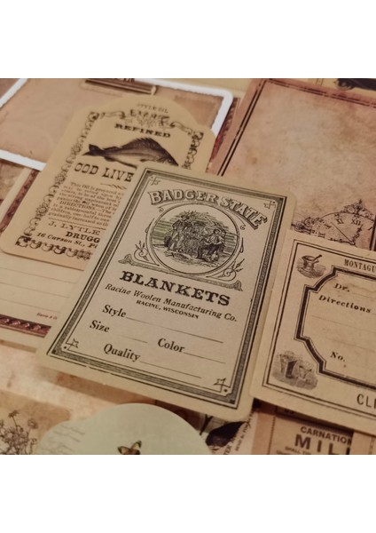 Stil 6 100 Adet Vintage Ingilizce Etiketler Antika Notlar Koleksiyonu Malzeme Kağıt Dekoratif Scrapbooking Günlüğü Albümü Etikel Dergisi Planlayıcısı (Yurt Dışından) fırsatları