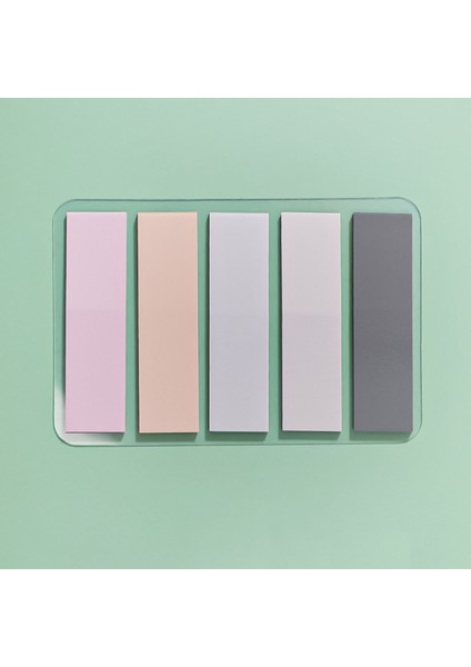 Morandi A 100 Yaprak Yapışkan Sekmeler Dosya Işaretleyici Sayfa Işaretleme Için Renkli Yazılabilir Yer Imleri Dosyayı Sınıflandırın Okuma Notları Okul Ofis Arzı (Yurt Dışından)