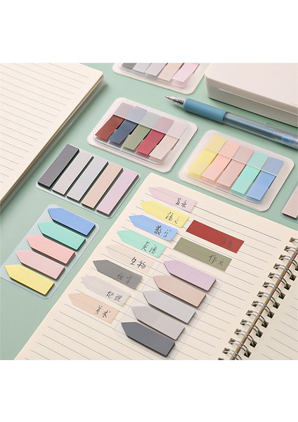 Morandi A 100 Yaprak Yapışkan Sekmeler Dosya Işaretleyici Sayfa Işaretleme Için Renkli Yazılabilir Yer Imleri Dosyayı Sınıflandırın Okuma Notları Okul Ofis Arzı (Yurt Dışından) fırsatları