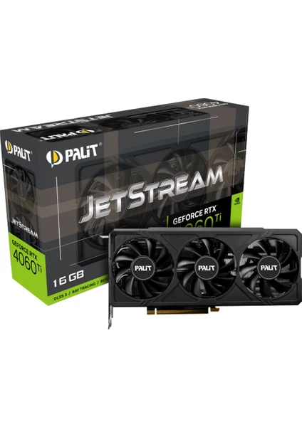 Nvidia Geforce RTX4060TI Jetstream 16GB 128BIT Gddr6 Ekran Kartı