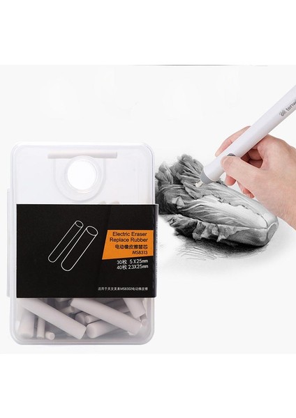 Gösterildiği Gibi 2.3mm 5mm Elektrikli Silgi Dolum Silgi Yedek Silgiler Eskiz Silgileri EM88 (Yurt Dışından) modelleri