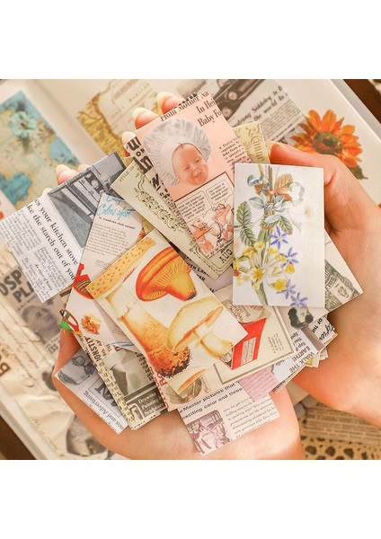 G Journamm 50-60 Sayfa Washi Kağıt Çıkartma Kitabı Yapışkanlı Zanaat Kartları Dekor Kırtasiye Dıy Scrapbooking Sanat Kolaj Albümü Çıkartmalar (Yurt Dışından) fırsatları