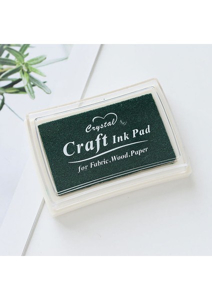 F Çocuk El Yapımı Parti Sevimli Inkpad Scrapbooking Aksesuarları Dıy Zanaat Kauçuk Pullar Mürekkep Pedi Parmak Izi Kart Yapımı (Yurt Dışından)