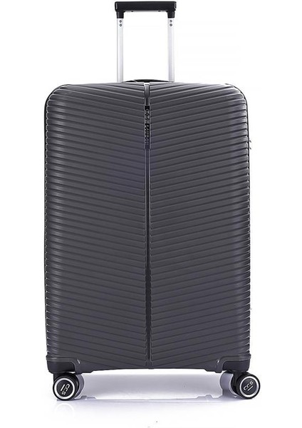 ÇÇS 5224 Antrasit Polipropilen Valiz Seti - LİER fırsatları