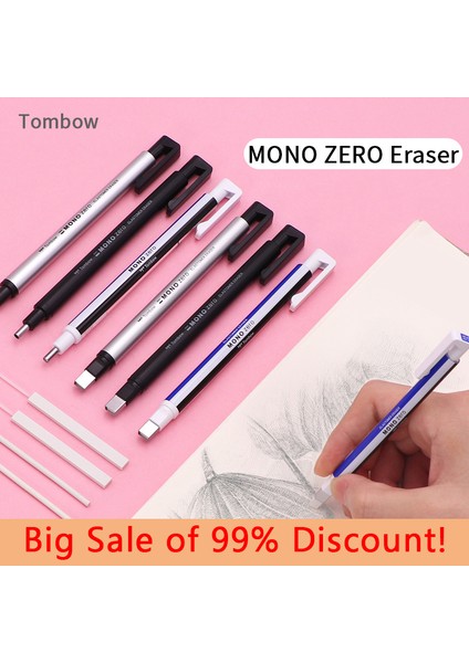1xstripe Kare Kafa 1 Adet Tombow Mono Sıfır Silgi Kalem Şekli Kauçuk Pres Tipi Yuvarlak Kare Doldurulabilir Çizim Kırtasiye Doğru Düzeltme Detayları (Yurt Dışından) fiyatları