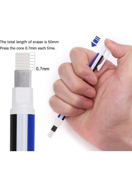 1xstripe Kare Kafa 1 Adet Tombow Mono Sıfır Silgi Kalem Şekli Kauçuk Pres Tipi Yuvarlak Kare Doldurulabilir Çizim Kırtasiye Doğru Düzeltme Detayları (Yurt Dışından) indirimleri