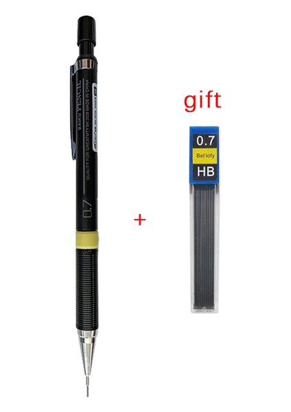 0.7 Kalem ve Kurşun 0.3/0.5/0.7/0.9mm Kurşun Çubuklar ile Kalem Seti Plastik Mekanik Kurşun Kalem Okul Yazma Sanat Çizim Malzemeleri Kawaii Kırtasiye (Yurt Dışından)