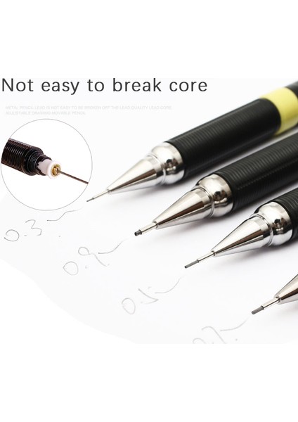 0.7 Kalem ve Kurşun 0.3/0.5/0.7/0.9mm Kurşun Çubuklar ile Kalem Seti Plastik Mekanik Kurşun Kalem Okul Yazma Sanat Çizim Malzemeleri Kawaii Kırtasiye (Yurt Dışından) indirimleri