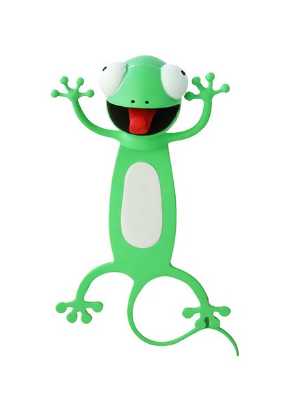 Stil 3 Komik Öğrenci Okul Kırtasiye Çocuk Hediye Kitap Ayracı 3D Stereo Karikatür Orijinal Sevimli Kedi Pvc Malzeme Işaretleyici Hayvan Imleri (Yurt Dışından)