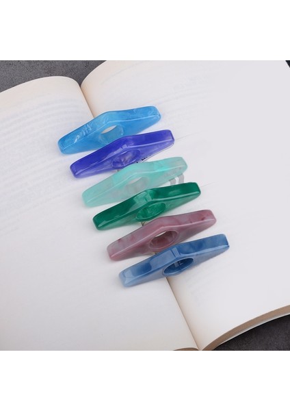 Stil 5 Başparmak Kitap Sayfası Tutucu Marque Sayfa Uygun Yer Işareti Okuma Yardımcıları Kitap Aksesuarları Serpme Okul Malzemeleri Kitap Desteği (Yurt Dışından)