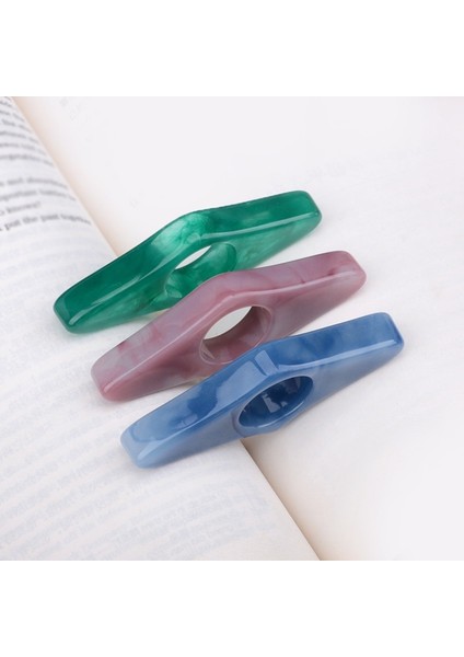 Stil 5 Başparmak Kitap Sayfası Tutucu Marque Sayfa Uygun Yer Işareti Okuma Yardımcıları Kitap Aksesuarları Serpme Okul Malzemeleri Kitap Desteği (Yurt Dışından)
