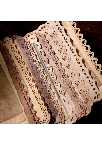Stil 4 Vintage Içi Boş Dantel Çerçeve Kenar Kağıt Dekor Yazılabilir Kağıt Malzemesi Kağıt Estetik Dekorasyon Scrapbooking Önemsiz Günlük Kaydı (Yurt Dışından) fiyatları