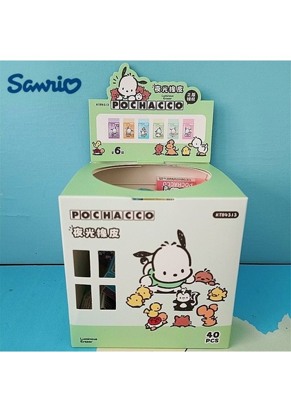 48 Adet 40 Adet/kutu Sanrio Hakiki Karikatür Silgi Pochacco Silgi Öğrenci Ödül Hediyeler Anime Kırtasiye Okul Malzemeleri Aydınlık Silgi (Yurt Dışından)